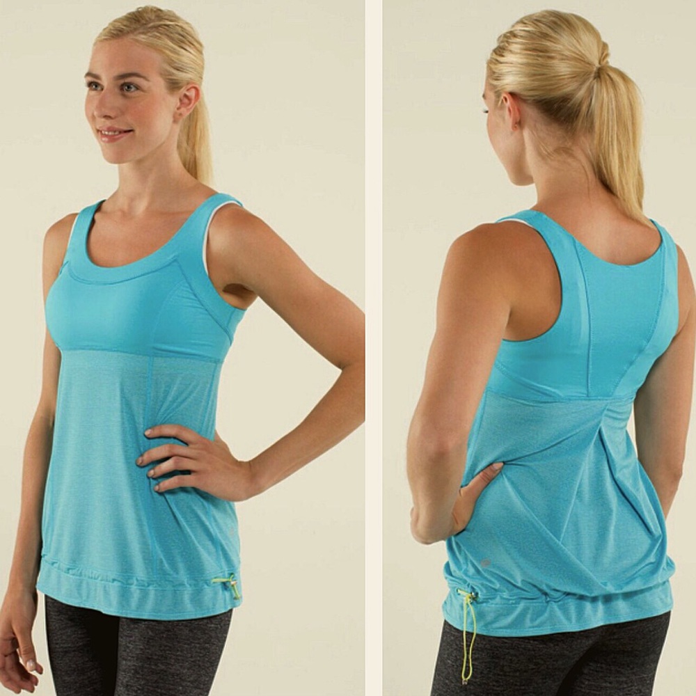 Lulu🍋 Ta Ta Topper Spry Blue Size 6